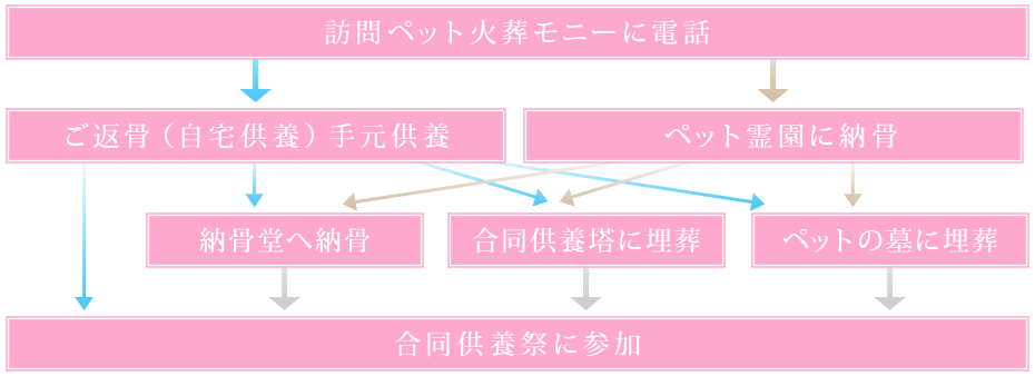 納骨チャートフロー